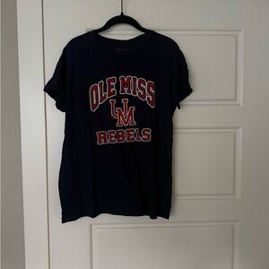 Ole Miss Rebels Navy T-Shirt